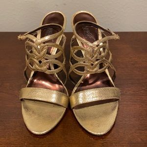 Gold Dress heels